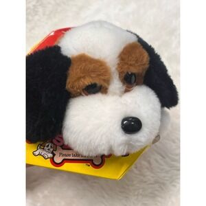 1985 Marchon Hug-A Pup 7" Plush Stuffed Animal Dog Hug A Pup *NEW* Vintage 80s